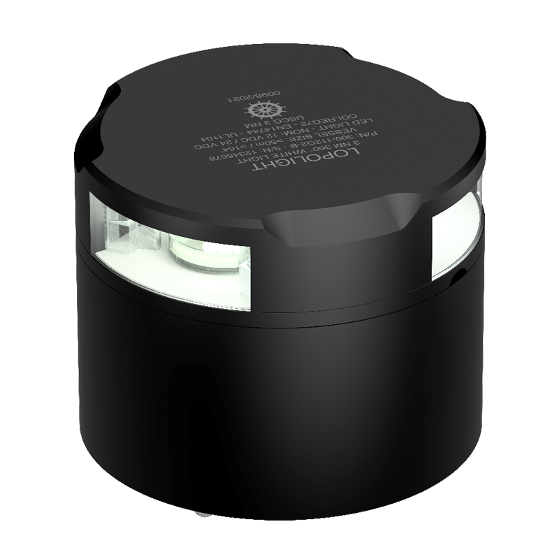 3nm 360° White, black anodized 3nm 360° White, black anodized